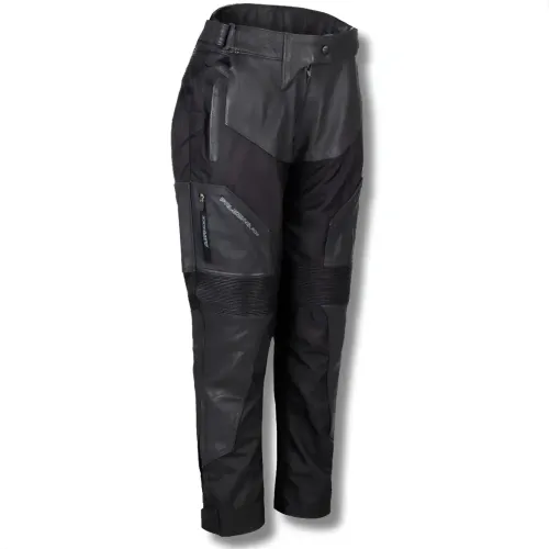 Calça Motociclista Feminina Moto Texx Falcon Couro Proteção 5XL