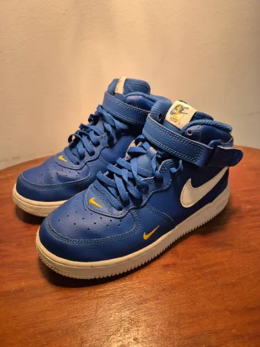 Nike Force 1 Mid SE '40th Anniversary - Blue Jay'