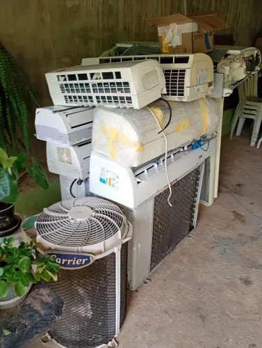 Lote de ar condicionado usado