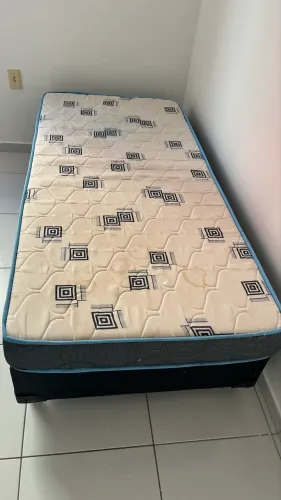 Cama Box Solteiro ( Box + colchão) Ortobom D33 Selado