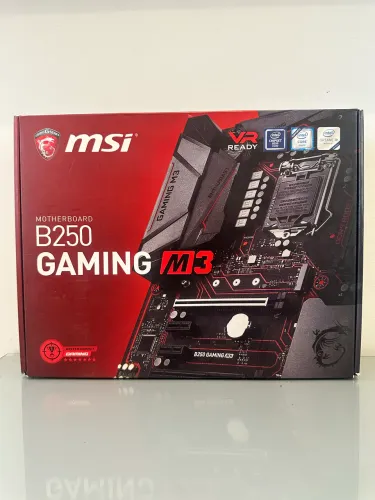 MSI B250 GAMING M3 NOVA, NUNCA USADA!