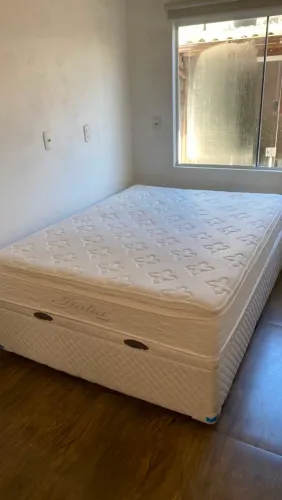 Cama Box Casal Baú Itália Umaflex - Semi Novo
