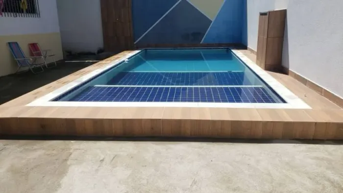 casa de praia a venda com 145m 3 dormitorios, 3 vagas piscina