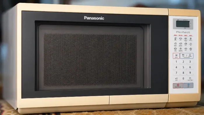 Micro-ondas Panasonic - Funcionando