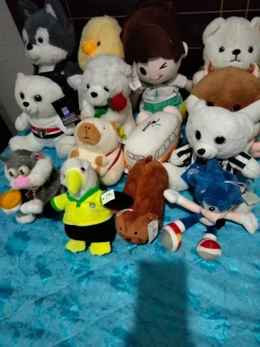 Vendo lote de pelucia