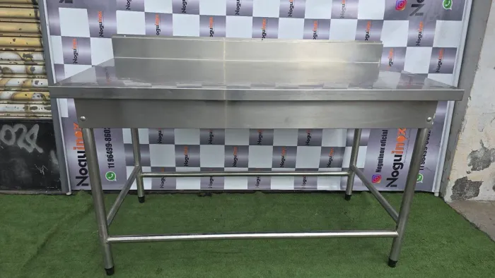 Mesa industrial inox 304