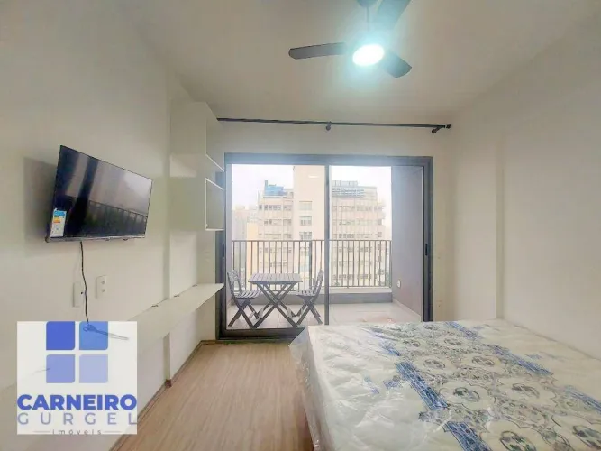 STUDIO PARA ALUGAR NA VILA MARIANA, MOBILIADO, A 200 METROS DO METRÔ ANA ROSA.