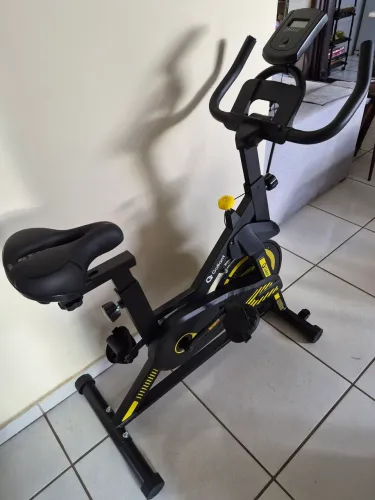 Bicicleta Spinning Magnética Gallant Start + Banco GTS