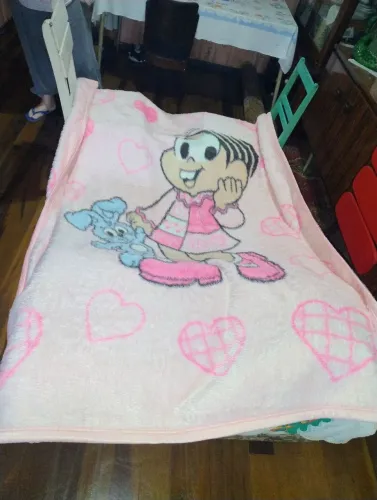 Cobertor infantil da jolitex,anti alérgico