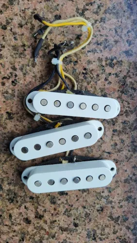 Set de captadores Fender Custom Shop Fat 50´s - Com nota e manual.