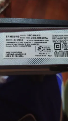 Blu-ray player Samsung 4k