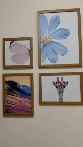 Kit de quadros para decoração