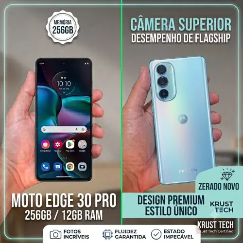 Motorola Edge 30 PRO 12GB 256GB IMPECAVEL!