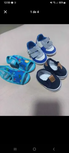 Sapatos bebê menino