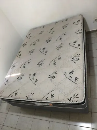 Cama box de casal de mola conjugada