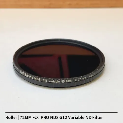 Filtro 72MM Rollei F-X PRO ND8-512 Variável