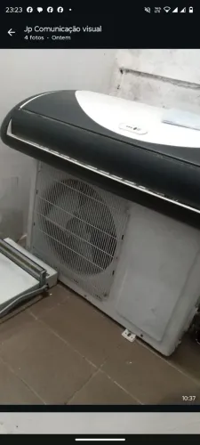 Vende-se ar condicionado split 24.000 BTUS funcionando perfeitamente.