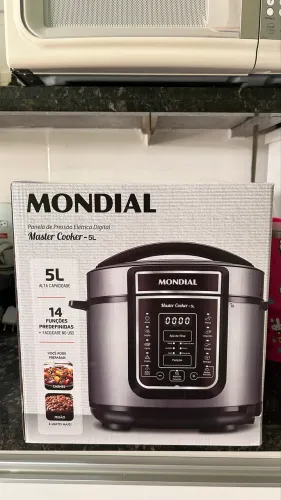 Panela de Pressão Elétrica Mondial 