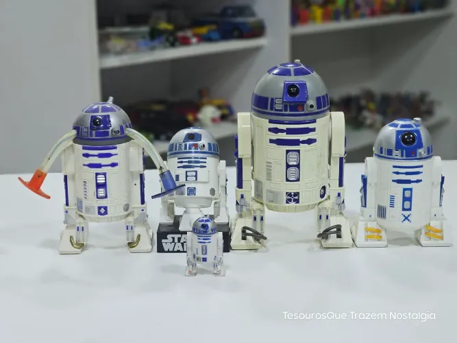 Miniaturas e Bonecos R2-D2 Star Wars (Valores na Descrição)