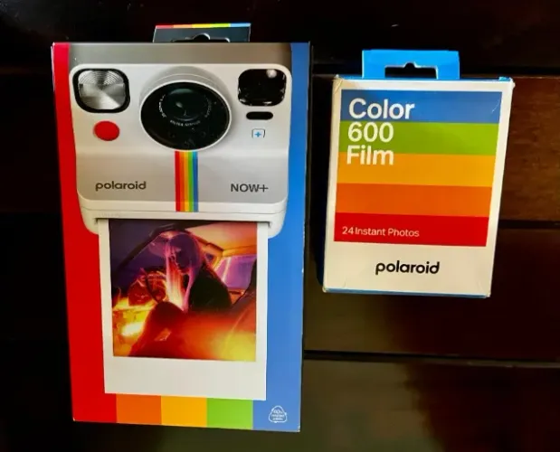 Polaroid Now+ Geração 2 - Pacote de Câmera + Filme (24 Fotos Incluídas)