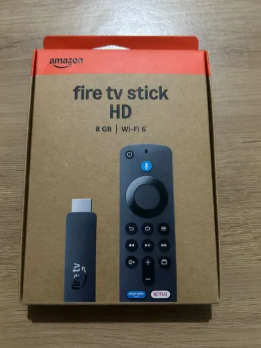 Fire tv stick Hd, nunca usado Lacrado. Comprado recentemente.
