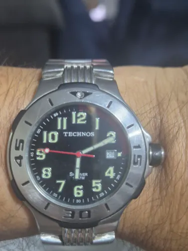 Relógio TECHNOS SKYDIVER 100 METROS   -   TODO REVISADO