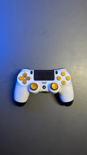 Controle PS4 Win Luger Dourado com nota e garantia
