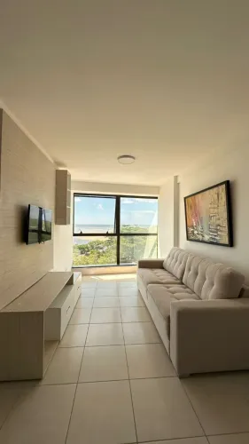 Apartamento mobiliado na orla de Barra de Jangada