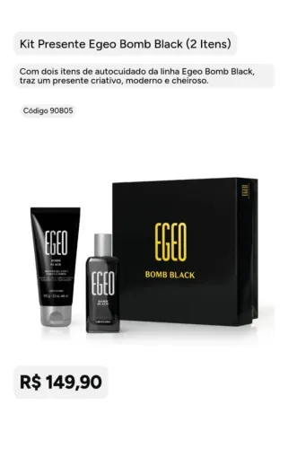 Kit Presente Egeo Black