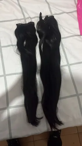 Cabelo indiano seminovo em ótimo estado.