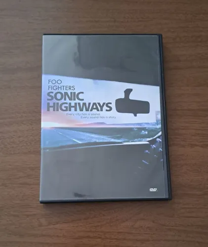 DVD Foo Fighters Sonic Highways 4 DVDs