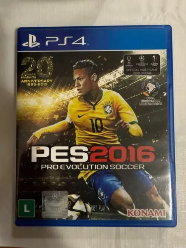 Jogo PES 2016 PS4 Original Edição 20 Anos
