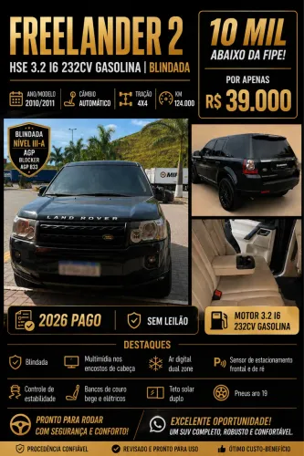 Land Rover Freelander2 I6 HSE 3.2 232cv Aut. 5P 2011