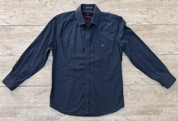 Camisa social manga longa marca Aramis tamanho P
