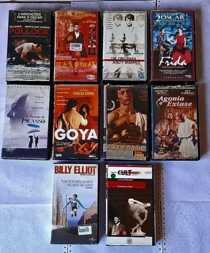 Fitas VHS de Artes (Lote)