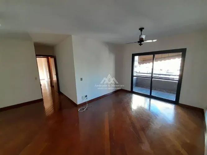 Apartamento com 3 dormitórios para alugar, 122 m² por R$ 4.100,68/mês - Centro - Ribeirão