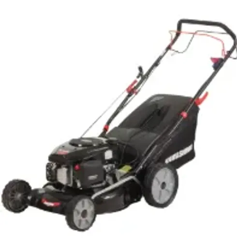 Cortador de Grama 4 em 1 a Gasolina Kawashima LR 181 Rodas Traseiras Altas