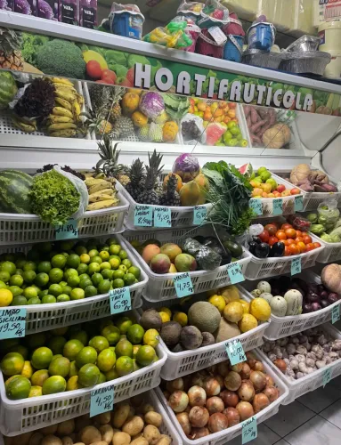 Fruteira de supermercado