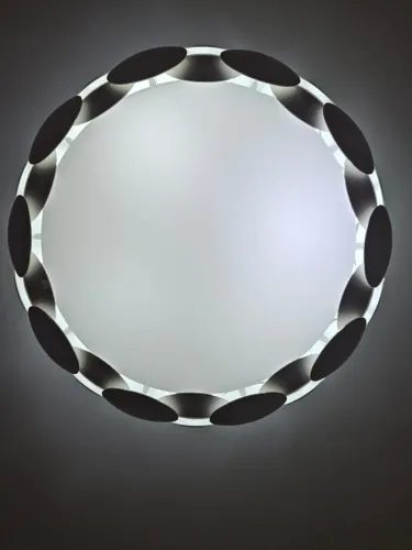 Lustre pendente moderno, na cor branca