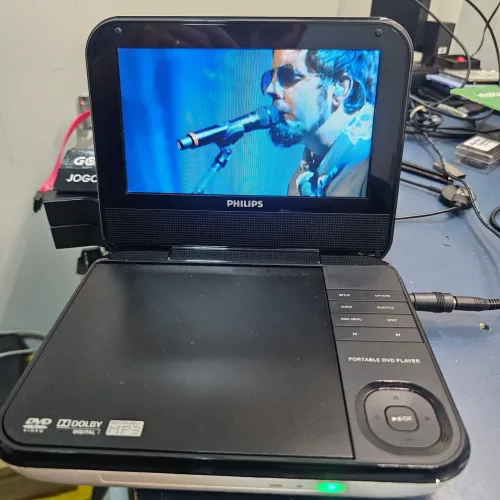 Dvd portatil Philips LCD 