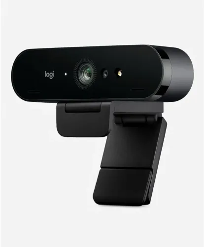 Câmera Webcam Logitech Brio 4K Ultra HD - Excelente Estado