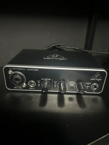 Interface Behringer U-PHORIA UMC22