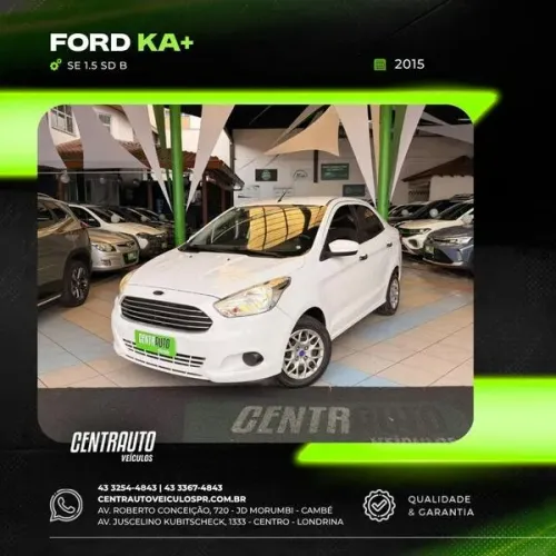 Ford KA 1.5 100 Anos Flex 5P Aut. 2015