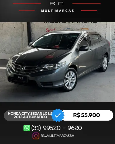Honda City Sedan LX 1.5 Flex 16V 4P Aut. 2013