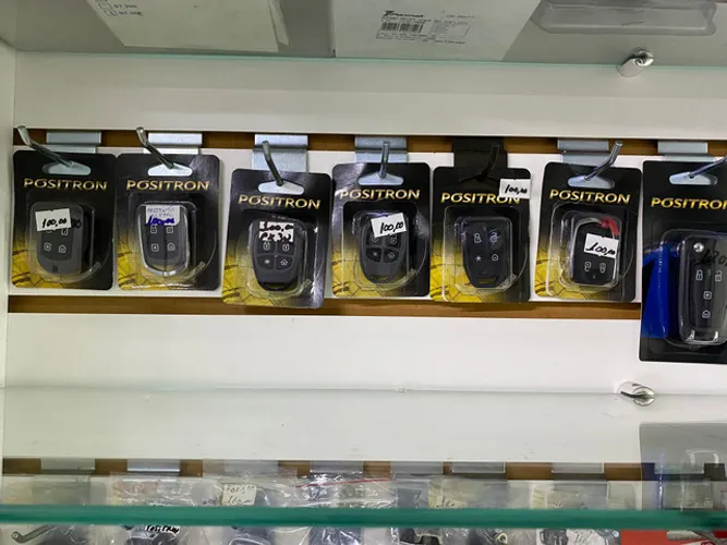 Controles positron para alarmes motos e carros garantia programado