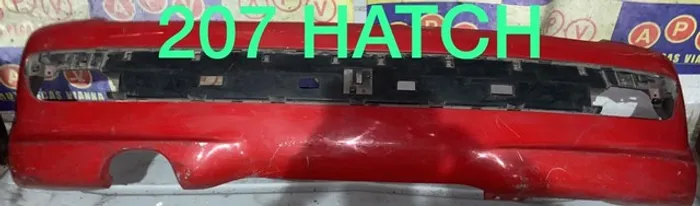 Parachoque traseiro 207 hatch 