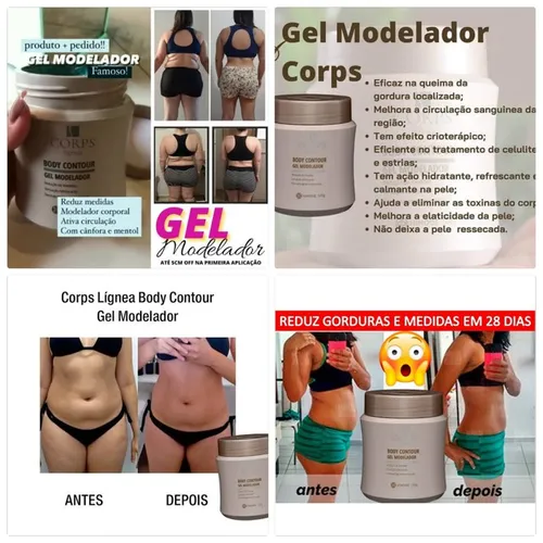Gel Modelador Body Contour 
