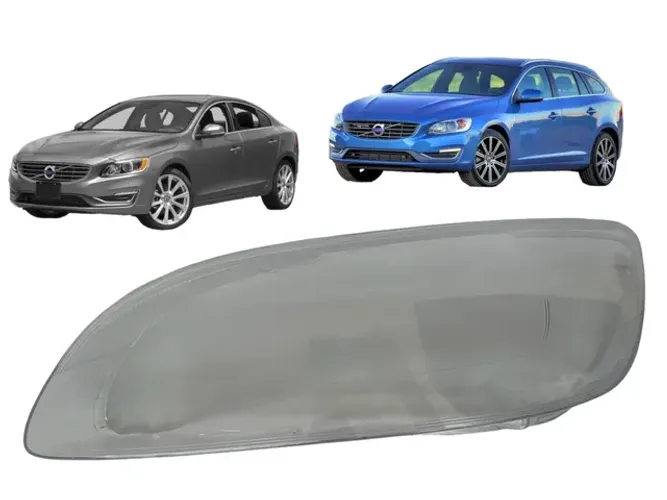 Lente Farol Esquerdo Volvo S60 V60 2014 2015 2016 2017 2018