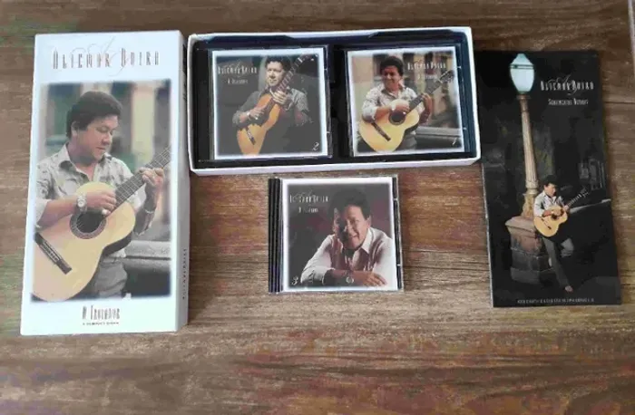 Caixas para colecionar com 3 CDs