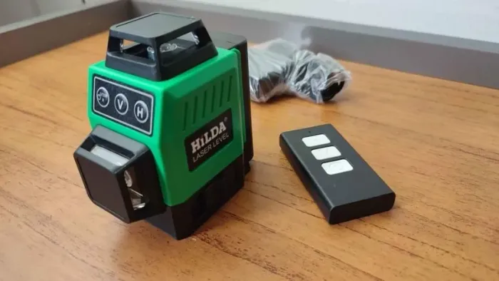 Nível a Laser Hilda 12 Linhas 3D - Auto-nivelamento e Precisão 360°